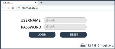 192 l.168.1.1|198.162.1.1 username and password.
